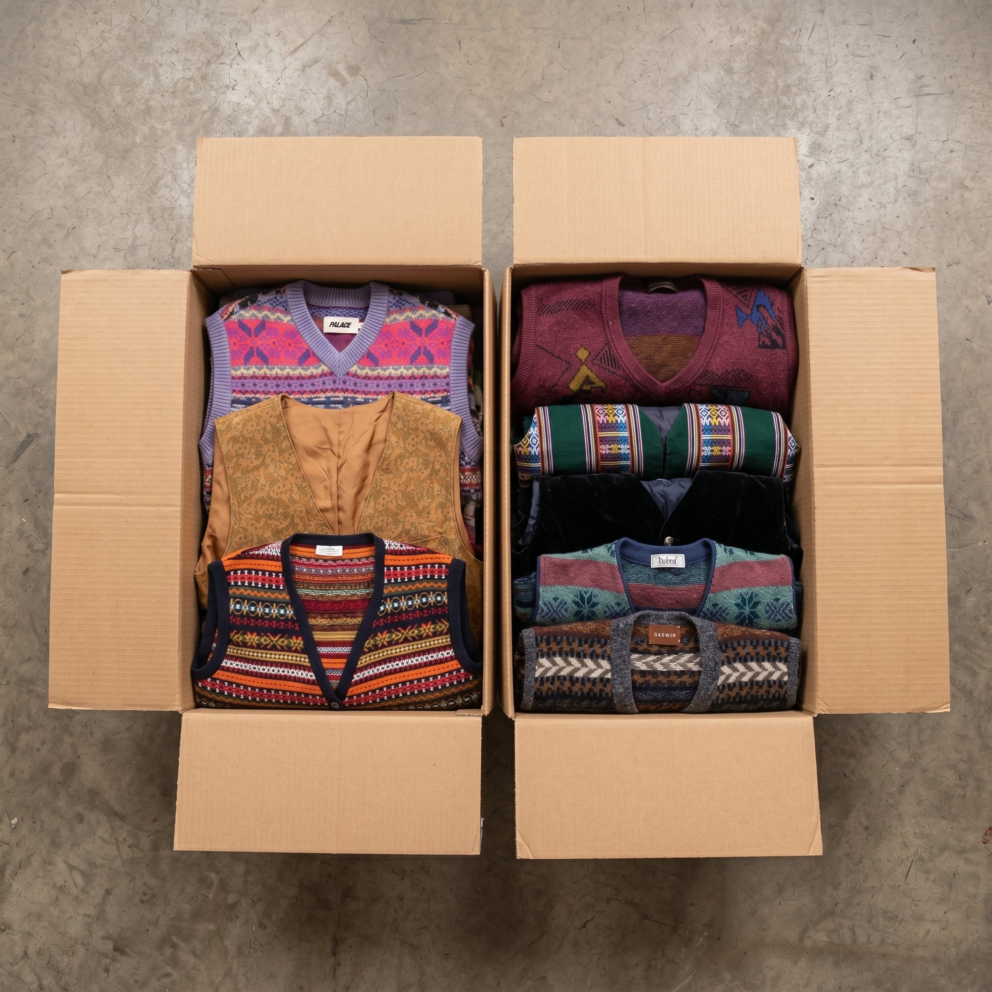 MIX VINTAGE VESTS