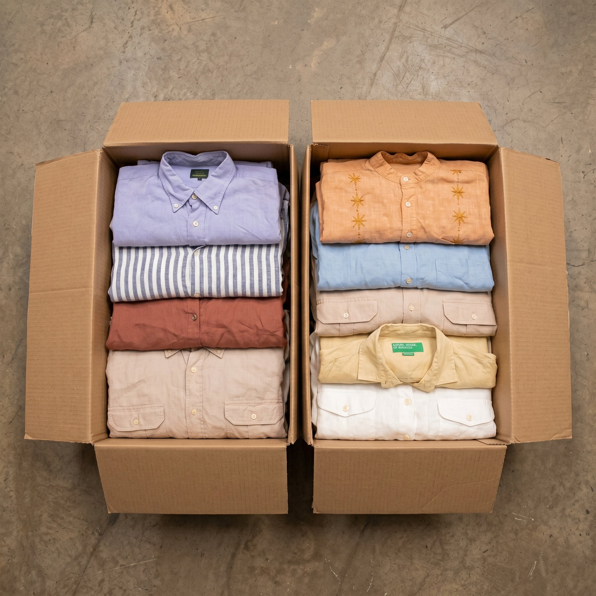 MIX CAMISAS DE LINO