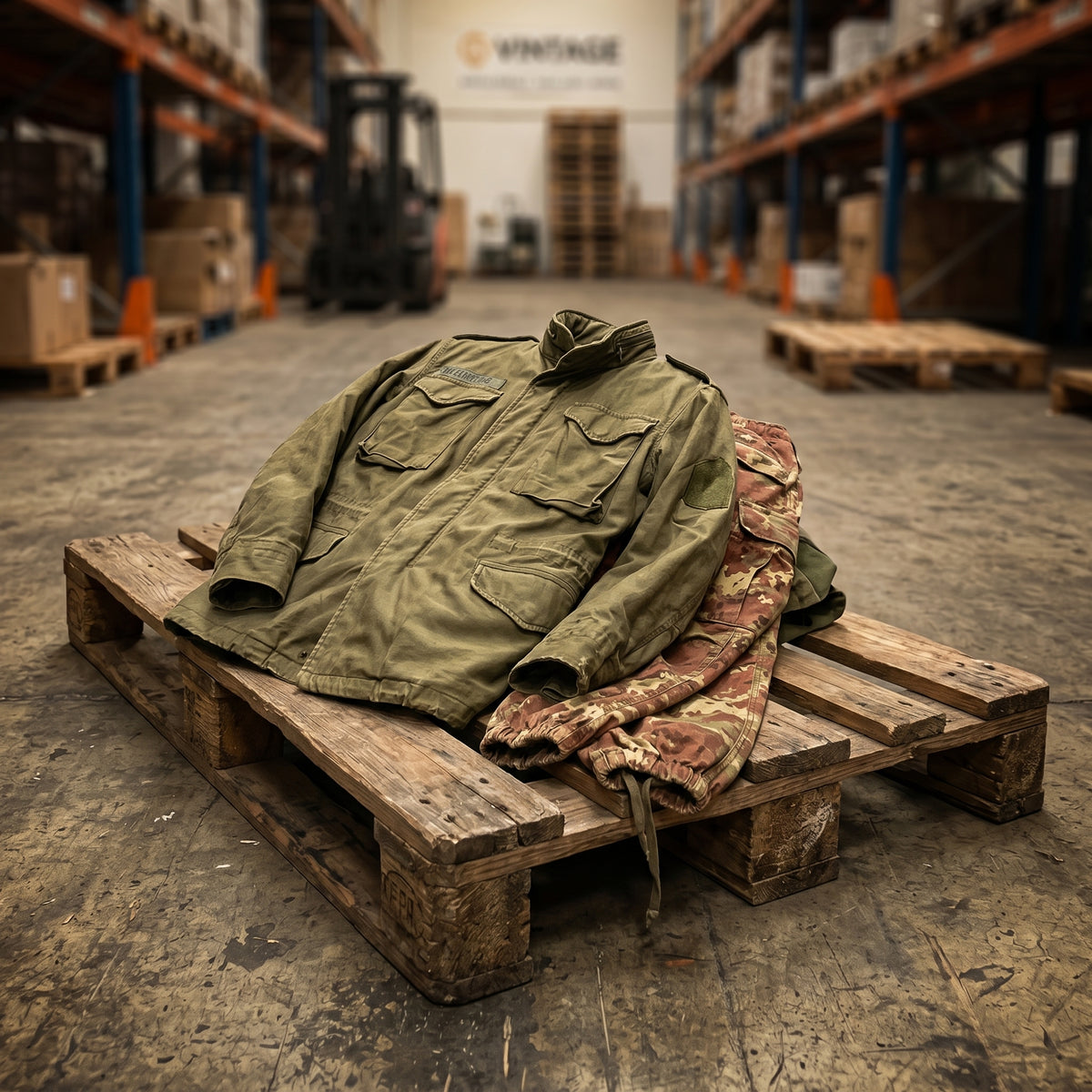 MIX ROPA MILITAR