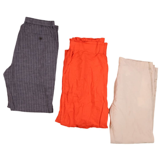 MIX LINEN PANTS