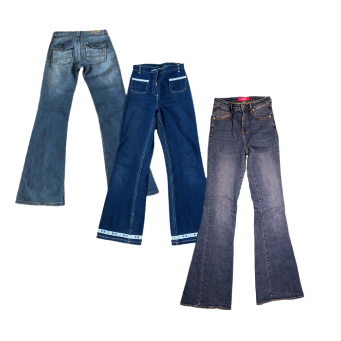 PANTALON MIX BOOTCUT Y2K