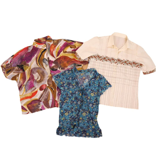 MIX SHORT SLEEVE CRAZY BLOUSES