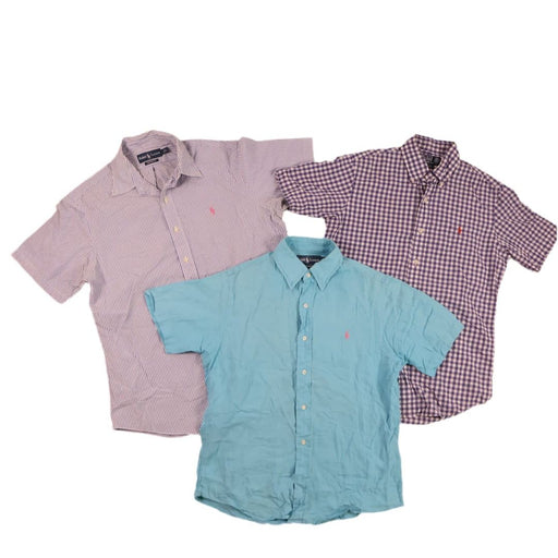 MIX RALPH LAUREN SHORT SLEEVE SHIRTS