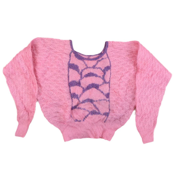 MIX PULLOVER AUS MOHAIR