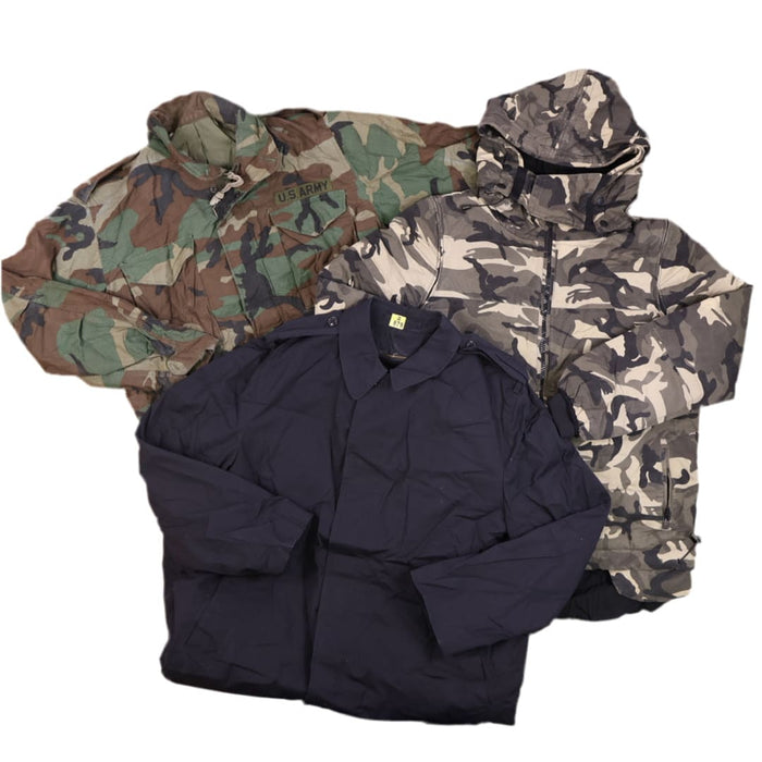 MIX VESTES MILITAIRES