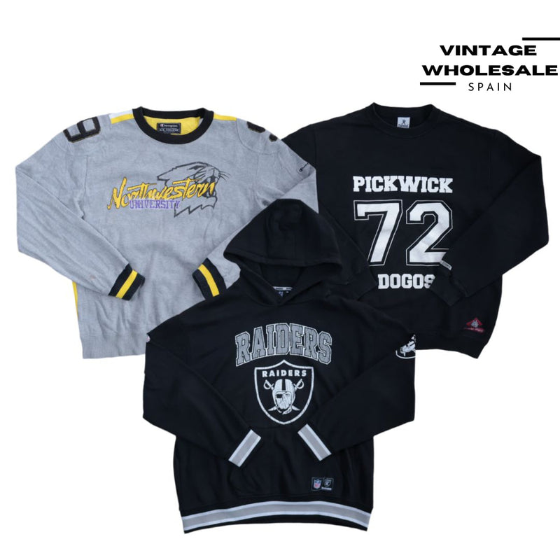 MIX SUDADERAS AMERICANAS DEPORTIVAS