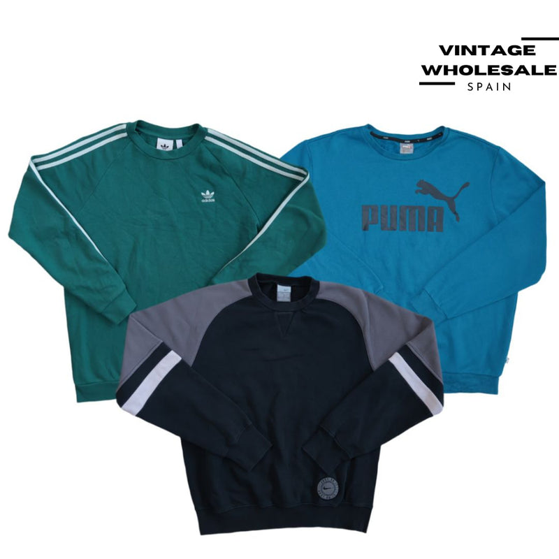 MIX SUDADERAS DE MARCA SIN CAPUCHA