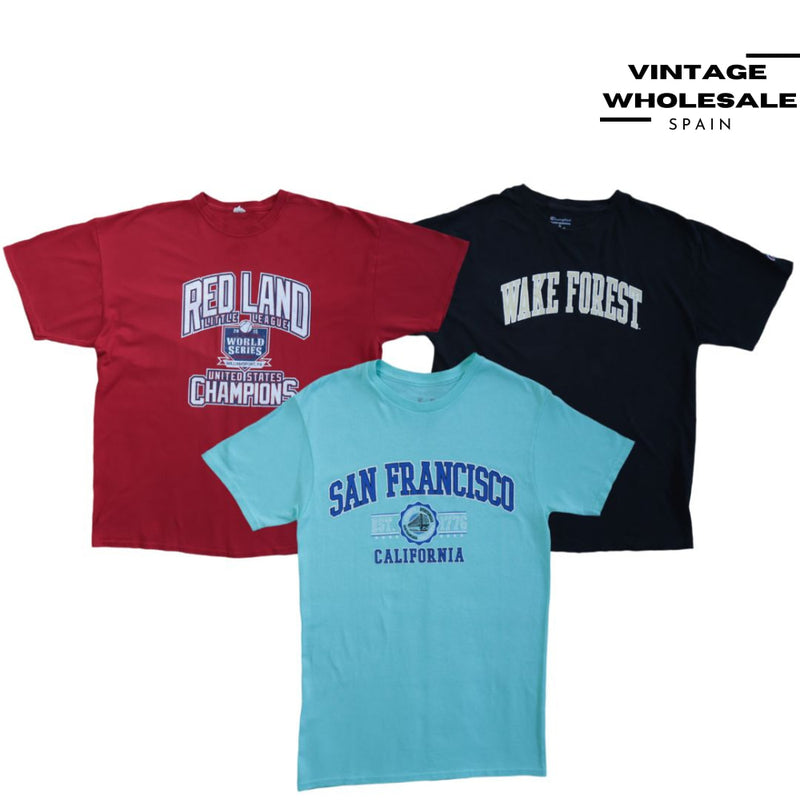 MIX CAMISETAS DEPORTIVAS DE ALGODÓN AMERICANAS