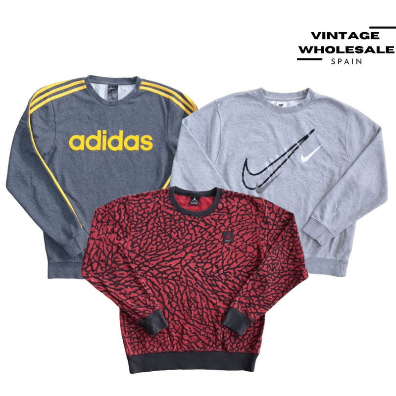 MIX SUDADERAS DE MARCA SIN CAPUCHA