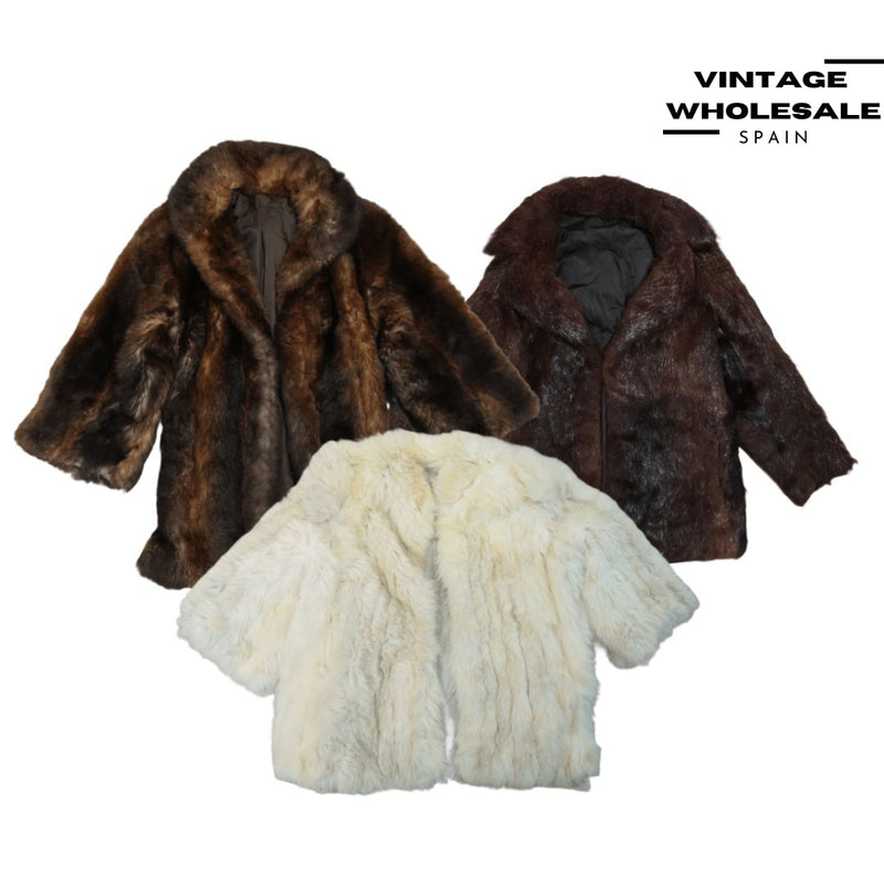 MIX REAL FUR COATS