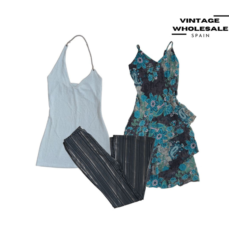 トレンディな服をミックス