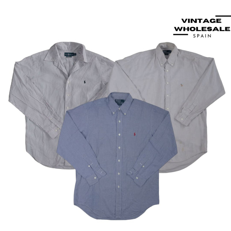 ミックスラルフローレンシャツ