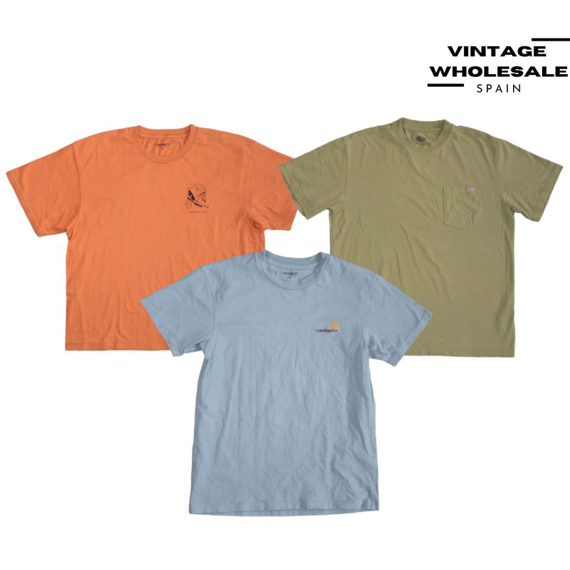 MIX CARHARTT & DICKIES T-SHIRTS GRADE B/C