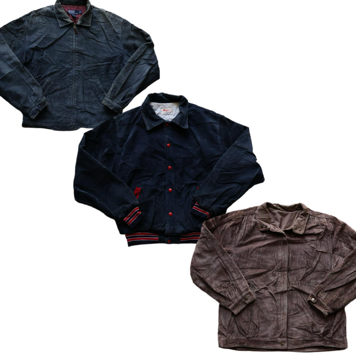 MIX CORDUROY JACKETS