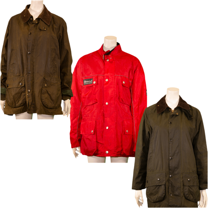 MIX BARBOUR & BELSTAFF JACKETS