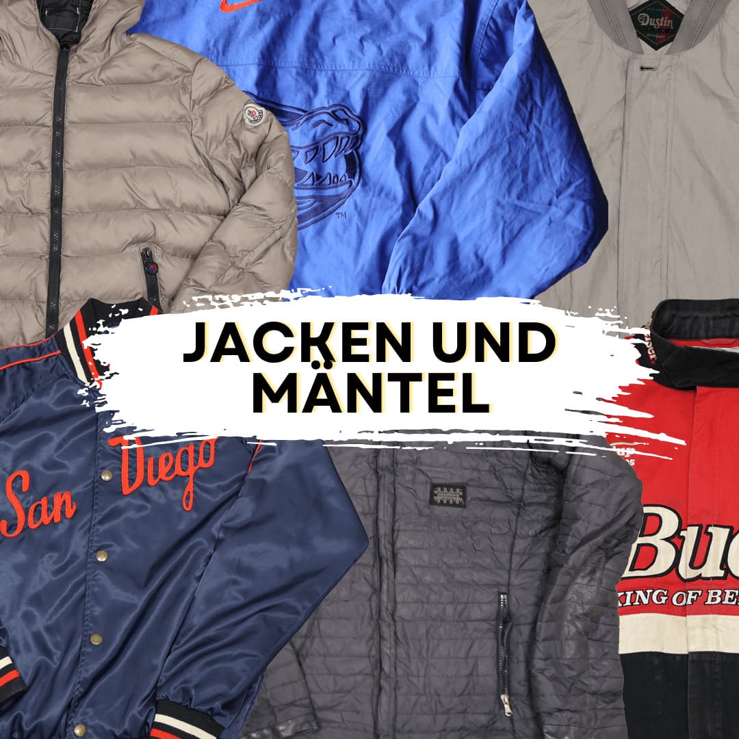 Vintage fashion jackets and coats collection showcasing various styles perfect for vintage clothes enthusiasts and wholesale buyers.