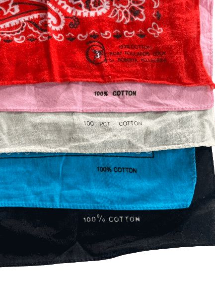 Vintage deutsch wholesaler: mix bandanas pack