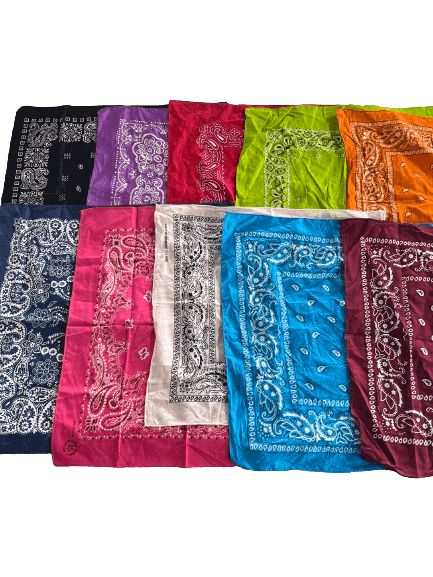 Vintage deutsch wholesaler: mix bandanas pack