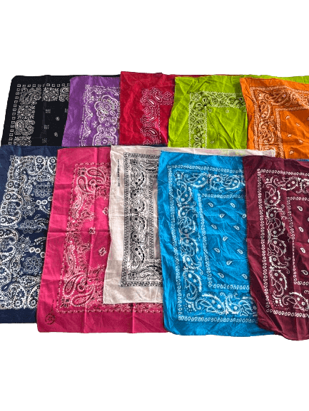 Vintage deutsch wholesaler: mix bandanas pack