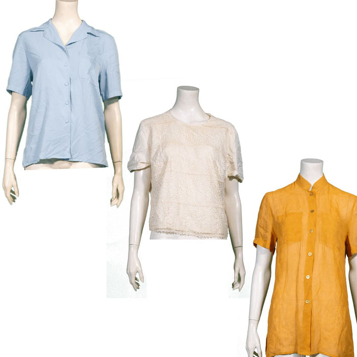 Wholesale MIX basic short sleeve blouses