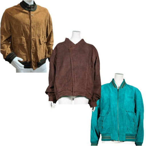 MIX BOMBER SUEDE JACKETS | Vintage Wholesale