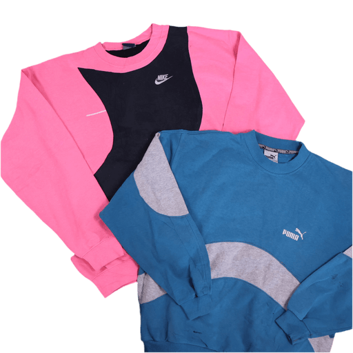 Vintage Wholesale Mix Branded Rework Sweatshirts