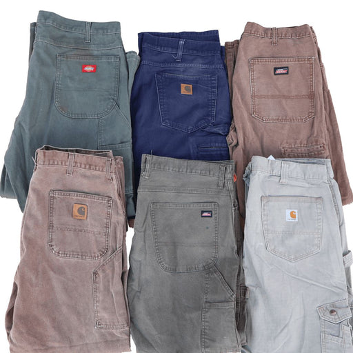 MIX CARHARTT & DICKIES PANTS GRADE B-C