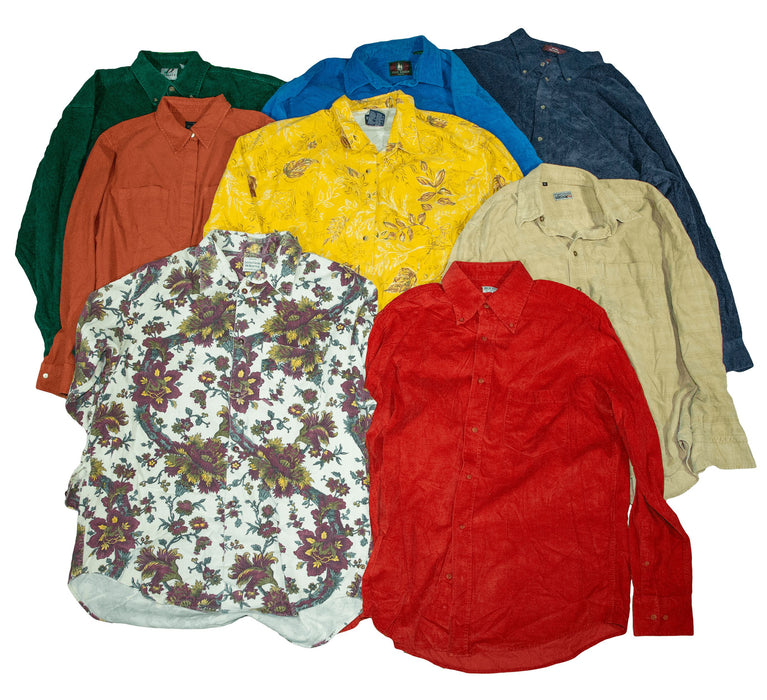 Buy Vintage Corduroy Shirts in Bulk - MIX CORDUROY SHIRTS