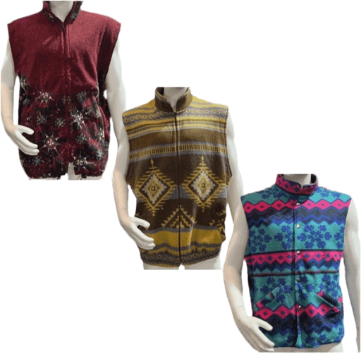 Discover mix crazy polar vests | Vintage Wholesaler