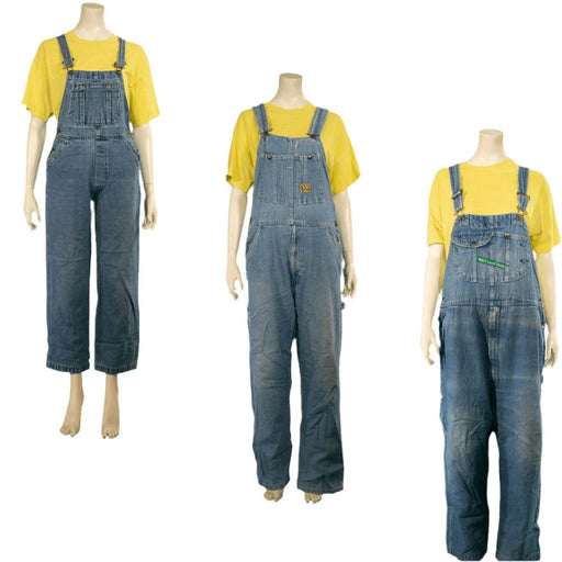 MIX DENIM OVERALLS