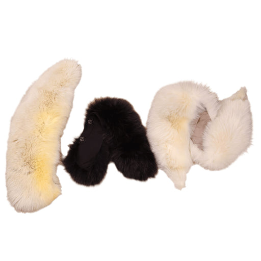 MIX FOX FUR SCARVES