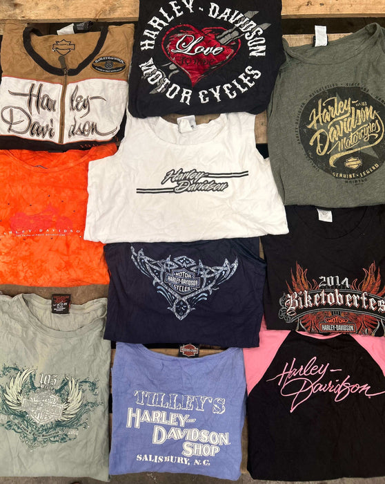 Vintage Wholesale Harley Davidson Tops Mix