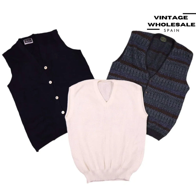 MIX KNITTED VESTS