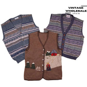 MIX KNITTED VESTS