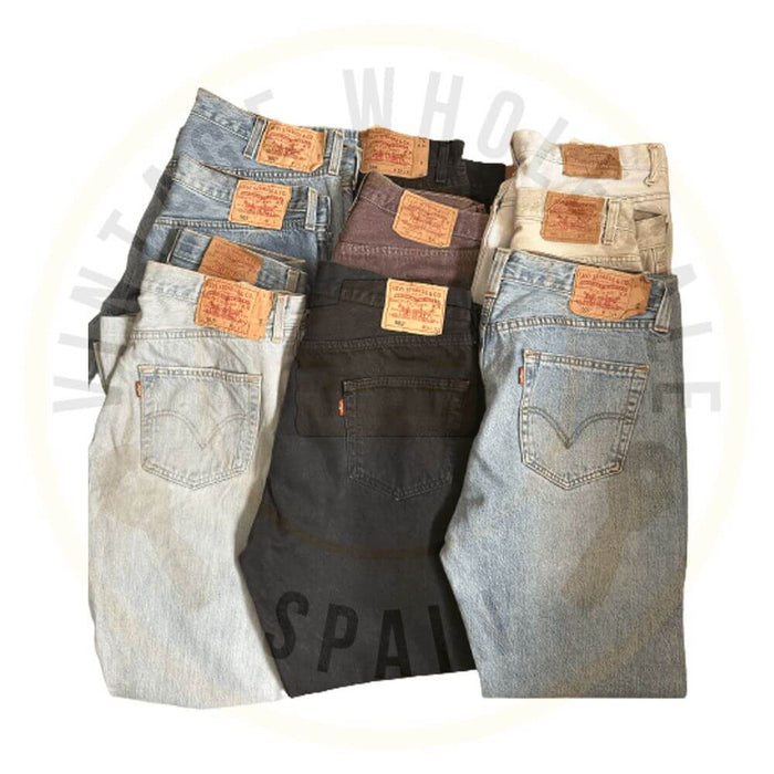 Vintage deutsch wholesaler – mix levi's 501, 505 & 550