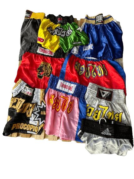 Vintage deutsch wholesaler: mix muay thai pants bulk