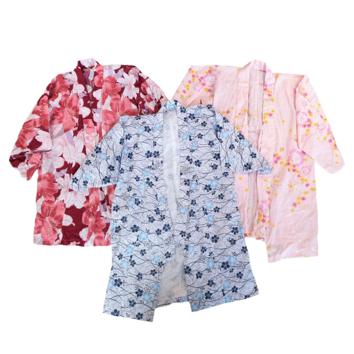 MIX SHORT COTTON KIMONOS
