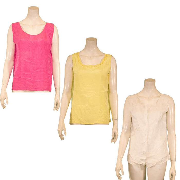 Buy Vintage deutsch Unicolor Tank Tops Bulk