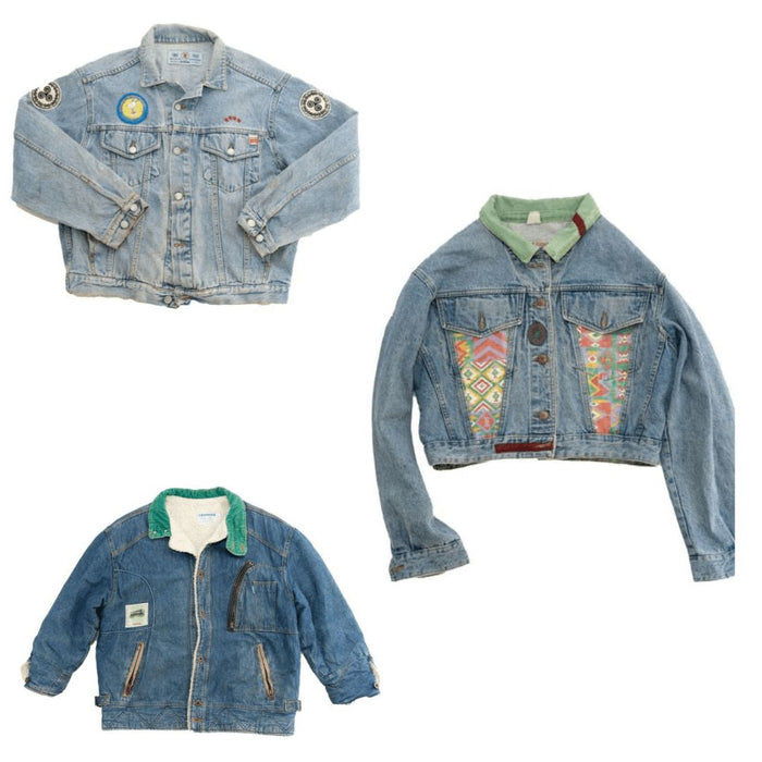 Buy Mix vintage denim jackets | Vintage Fashion