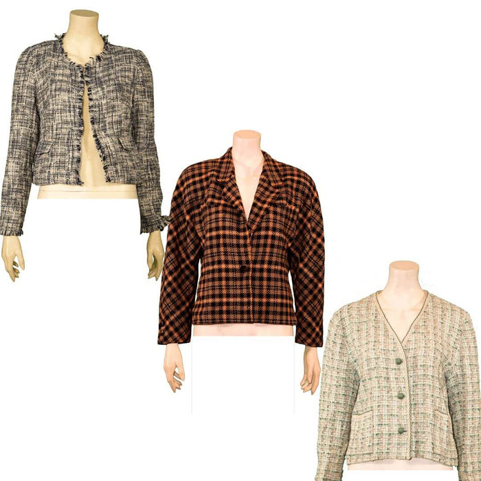 Buy Vintage Clothes Bulk - mix winter blazers for woman