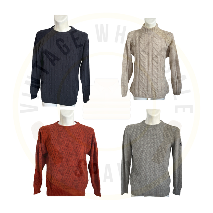 MIX ROUNDNECK UNICOLOR JUMPERS