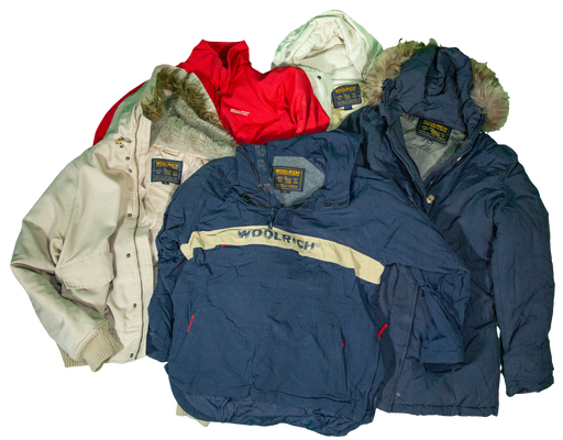 Vintage Wholesale Woolrich Jackets Mix from 70s, 80s, 90s, 00s - Grade A Collection