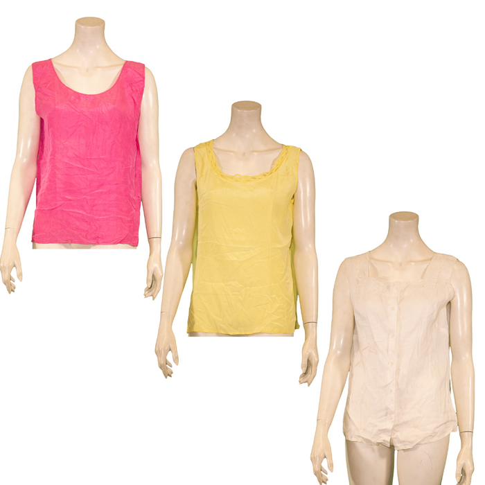 MIX UNICOLOR TANK TOP BLOUSES