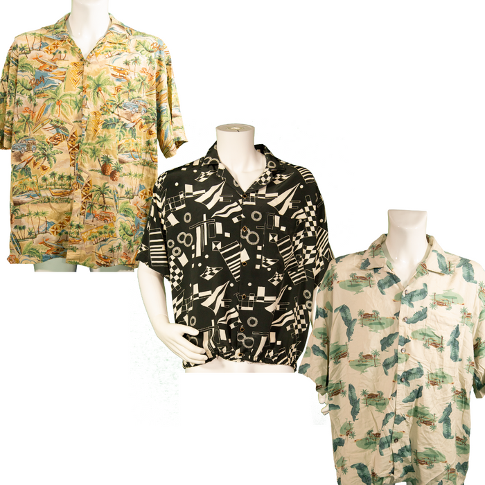 CHEMISE MIX CRAZY/HAWAIIENNE POUR HOMME