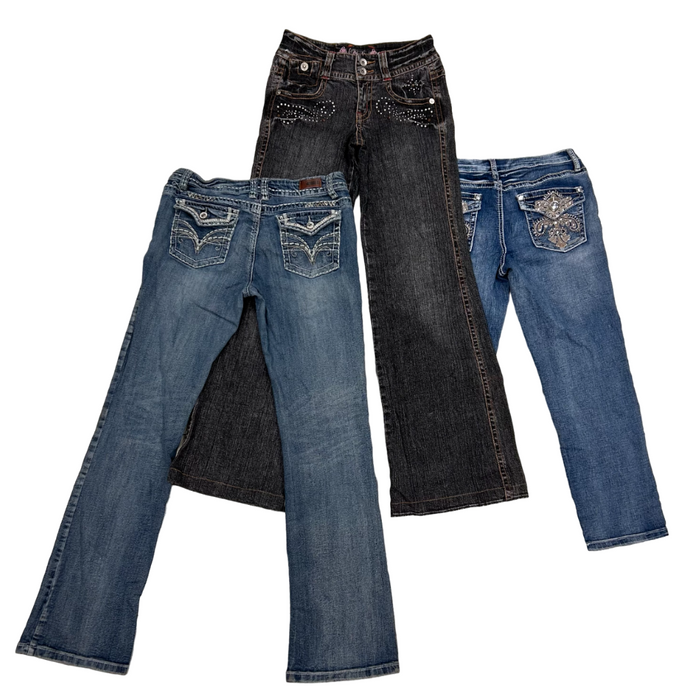 MIX Y2K WOMEN HIP HOP JEANS