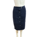linen blue skirt for wholesale purchase