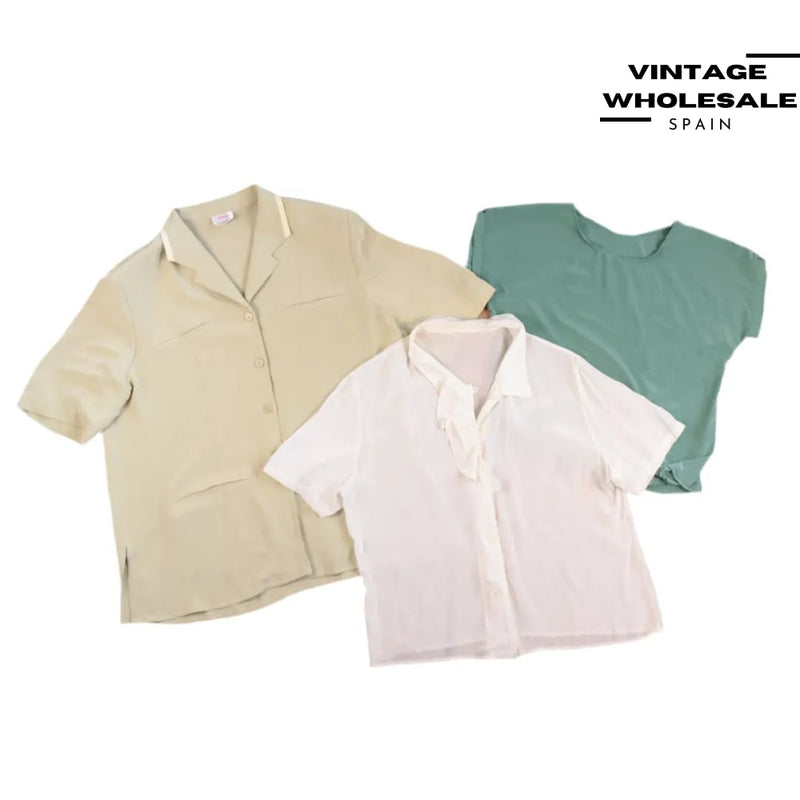 MIX BASIC SHORT SLEEVE BLOUSES