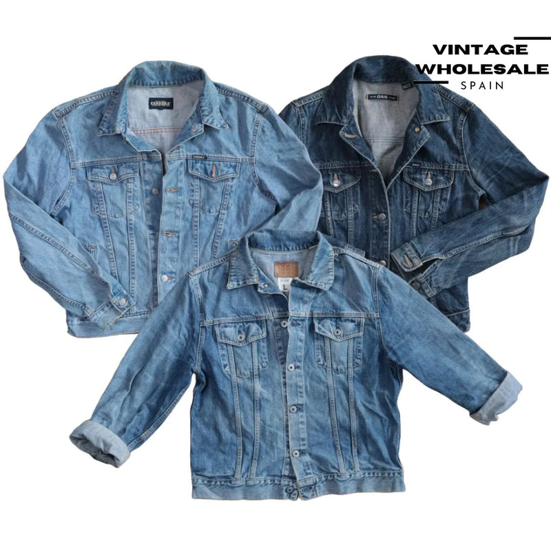 MIX BRANDED DENIM JACKETS