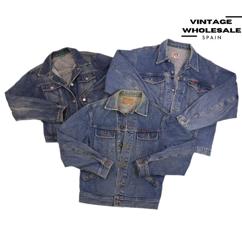 MIX BRANDED DENIM JACKETS