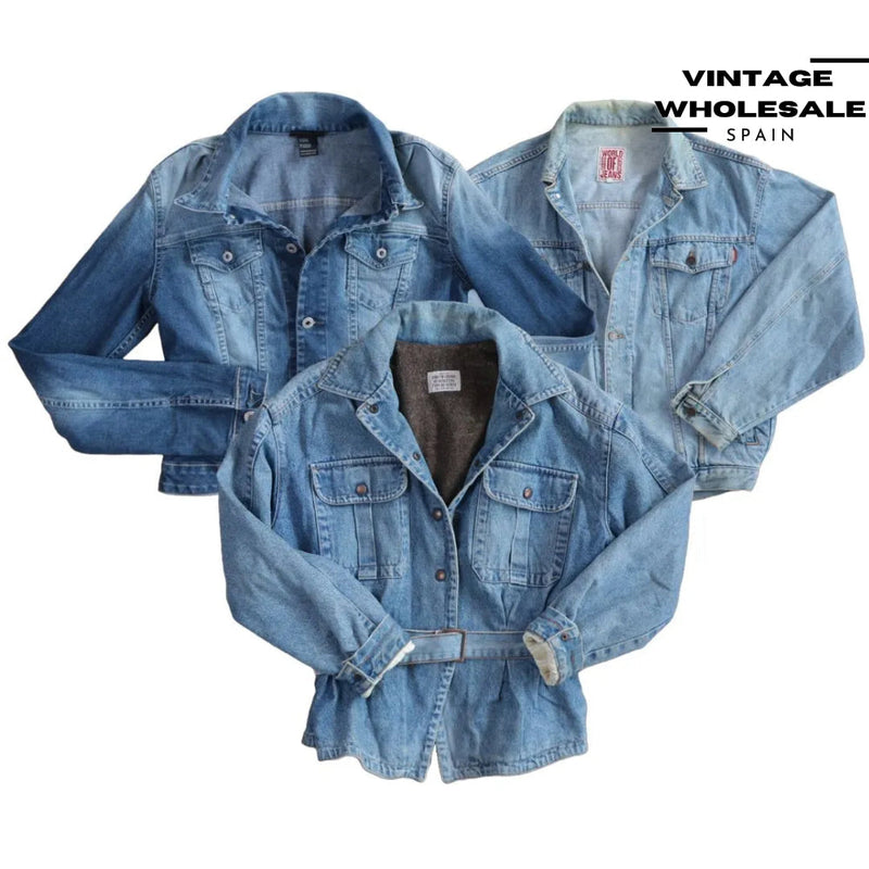 MIX BRANDED DENIM JACKETS